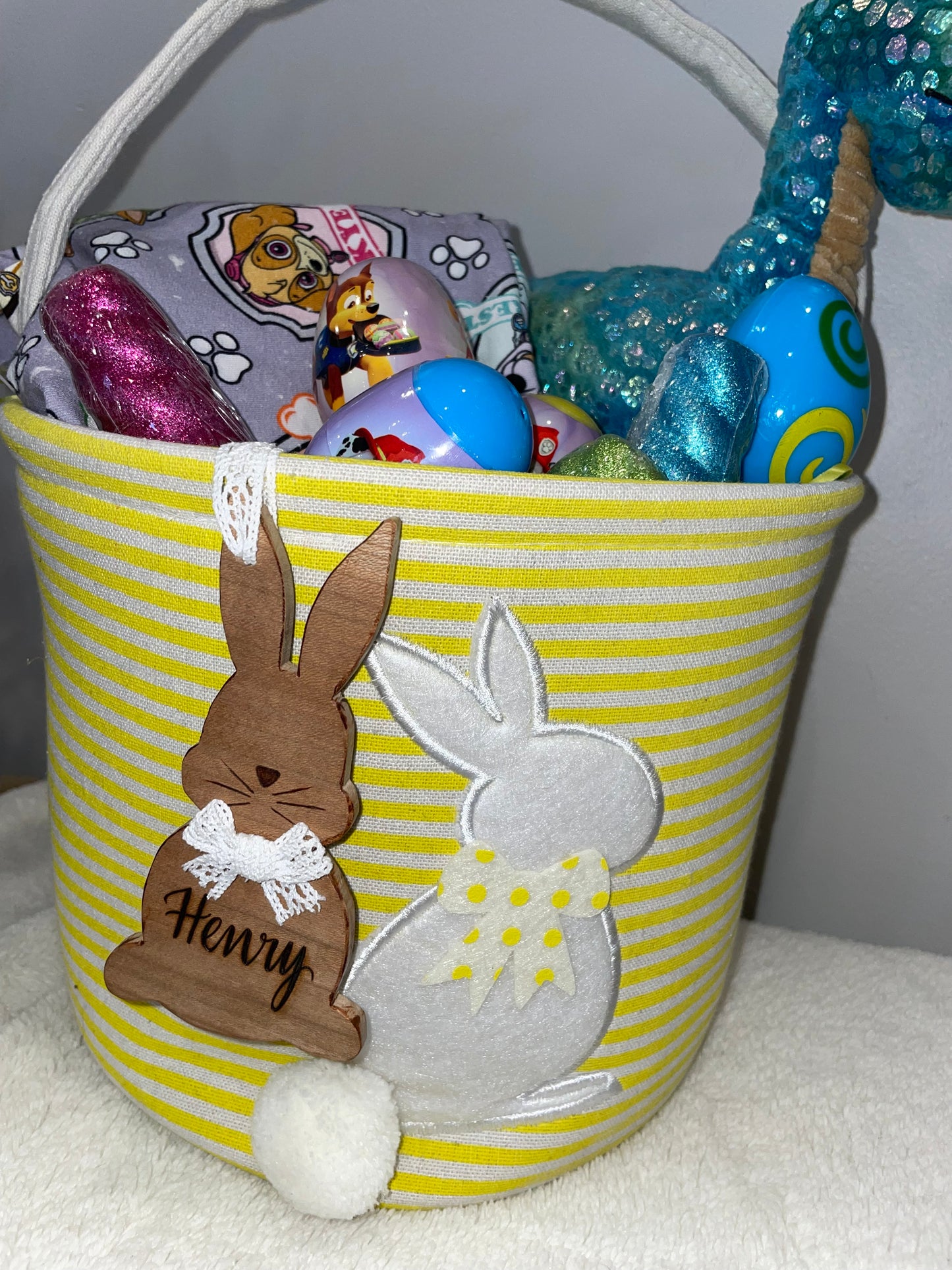 Personalized Easter Bunny Tag