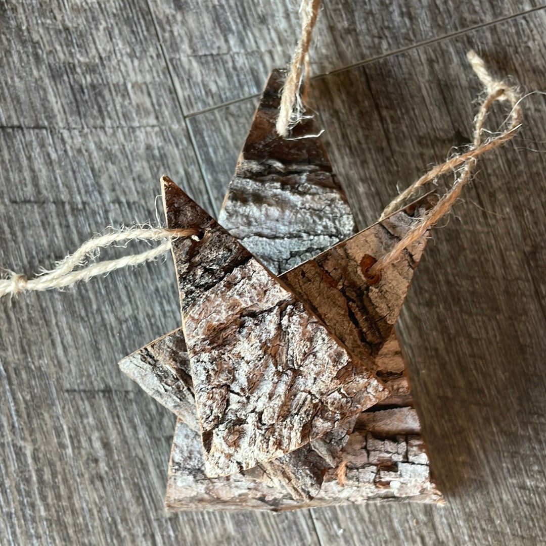 Rustic ornament (Set of 3)